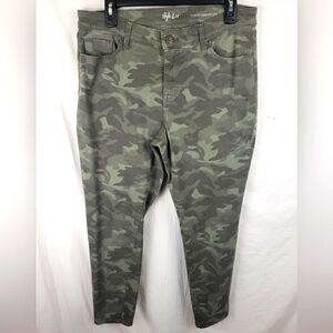 Style & Co Camo Jean Pants Sz 10